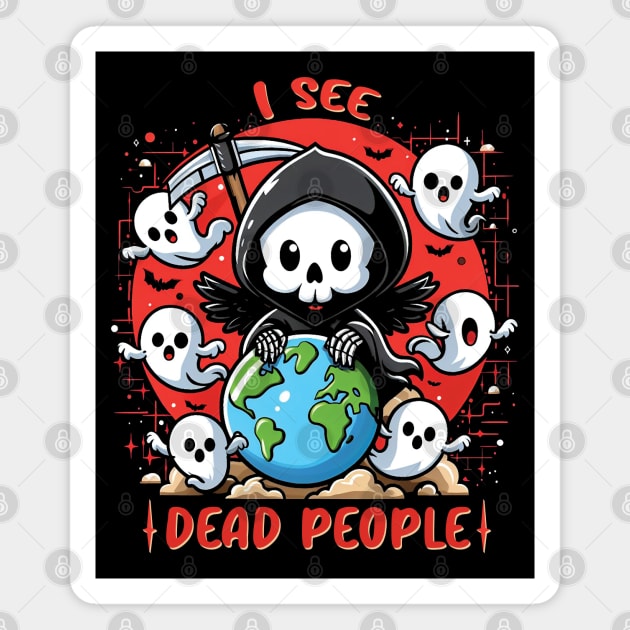 I See Dead People Magnet by Trendsdk